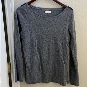 Madewell gray long sleeve